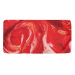 Red Acid Melt Print Towel