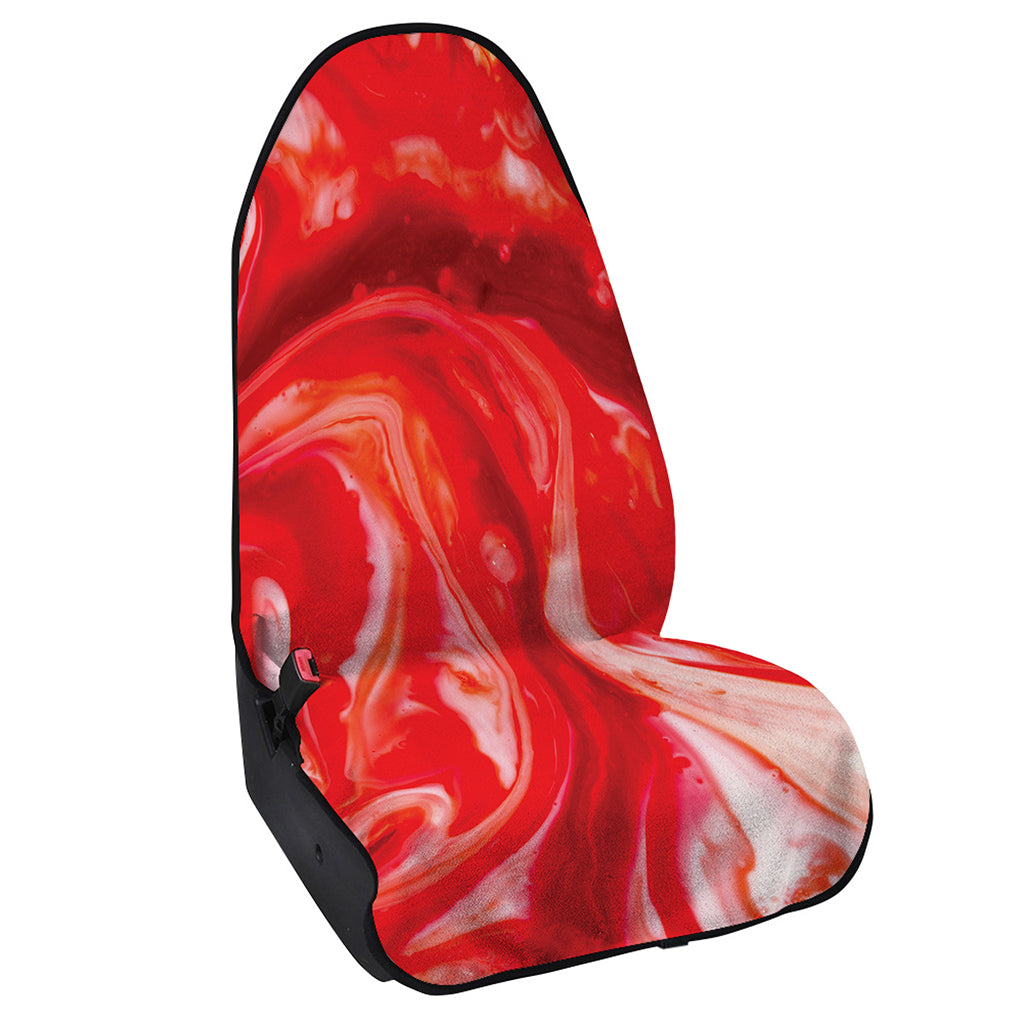 Red Acid Melt Print Waterproof Car Seat Cover