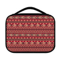 Red African Tribal Pattern Print Classic Bible Case