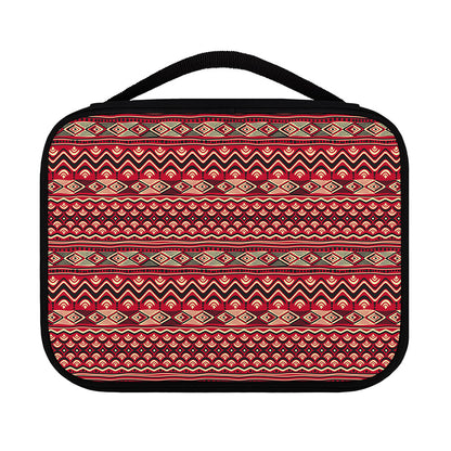Red African Tribal Pattern Print Classic Bible Case