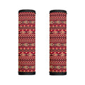Red African Tribal Pattern Print Handle Covers
