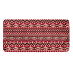 Red African Tribal Pattern Print Towel