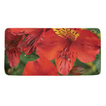 Red Alstroemeria Print Towel