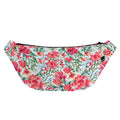 Red Amaryllis Pattern Print Fanny Pack