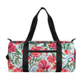 Red Amaryllis Pattern Print Gym Bag