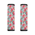 Red Amaryllis Pattern Print Handle Covers