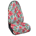 Red Amaryllis Pattern Print Waterproof Car Seat Cover