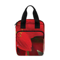 Red Amaryllis Print Bible Tote Bag