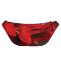Red Amaryllis Print Fanny Pack