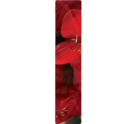 Red Amaryllis Print Table Runner
