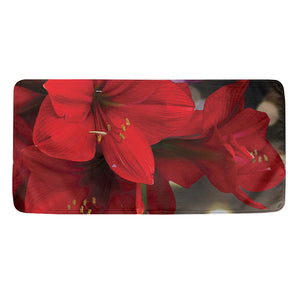 Red Amaryllis Print Towel