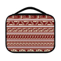 Red And Beige Southwestern Pattern Print Classic Bible Case