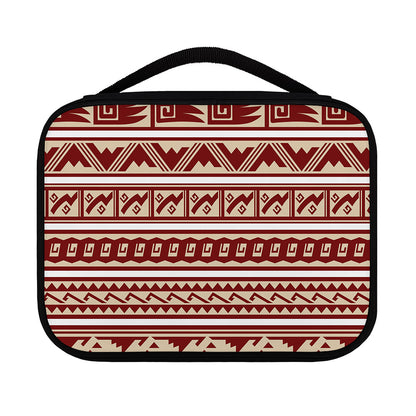Red And Beige Southwestern Pattern Print Classic Bible Case