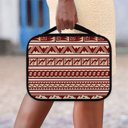 Red And Beige Southwestern Pattern Print Classic Bible Case