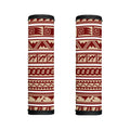 Red And Beige Southwestern Pattern Print Handle Covers