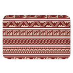 Red And Beige Southwestern Pattern Print Indoor Door Mat