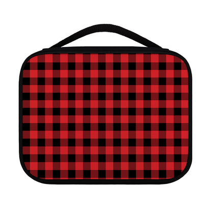 Red And Black Buffalo Check Print Classic Bible Case