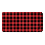 Red And Black Buffalo Check Print Towel