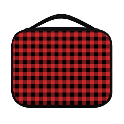 Red And Black Buffalo Plaid Print Classic Bible Case
