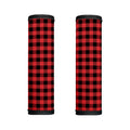 Red And Black Buffalo Plaid Print Handle Covers