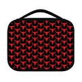 Red And Black Bull Skull Pattern Print Classic Bible Case