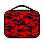 Red And Black Camouflage Print Classic Bible Case