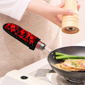 Red And Black Camouflage Print Skillet Handle Cover