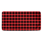 Red And Black Check Pattern Print Towel