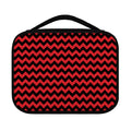 Red And Black Chevron Pattern Print Classic Bible Case