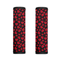 Red And Black Heart Pattern Print Handle Covers
