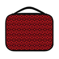 Red And Black Japanese Pattern Print Classic Bible Case