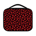 Red And Black Paw Pattern Print Classic Bible Case