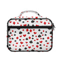 Red And Black Playing Card Suits Print Briefcase Bible Bag