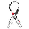 Red And Black Playing Card Suits Print Dog Seat Belt