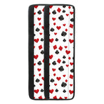 Red And Black Playing Card Suits Print Refrigerator Handle Covers