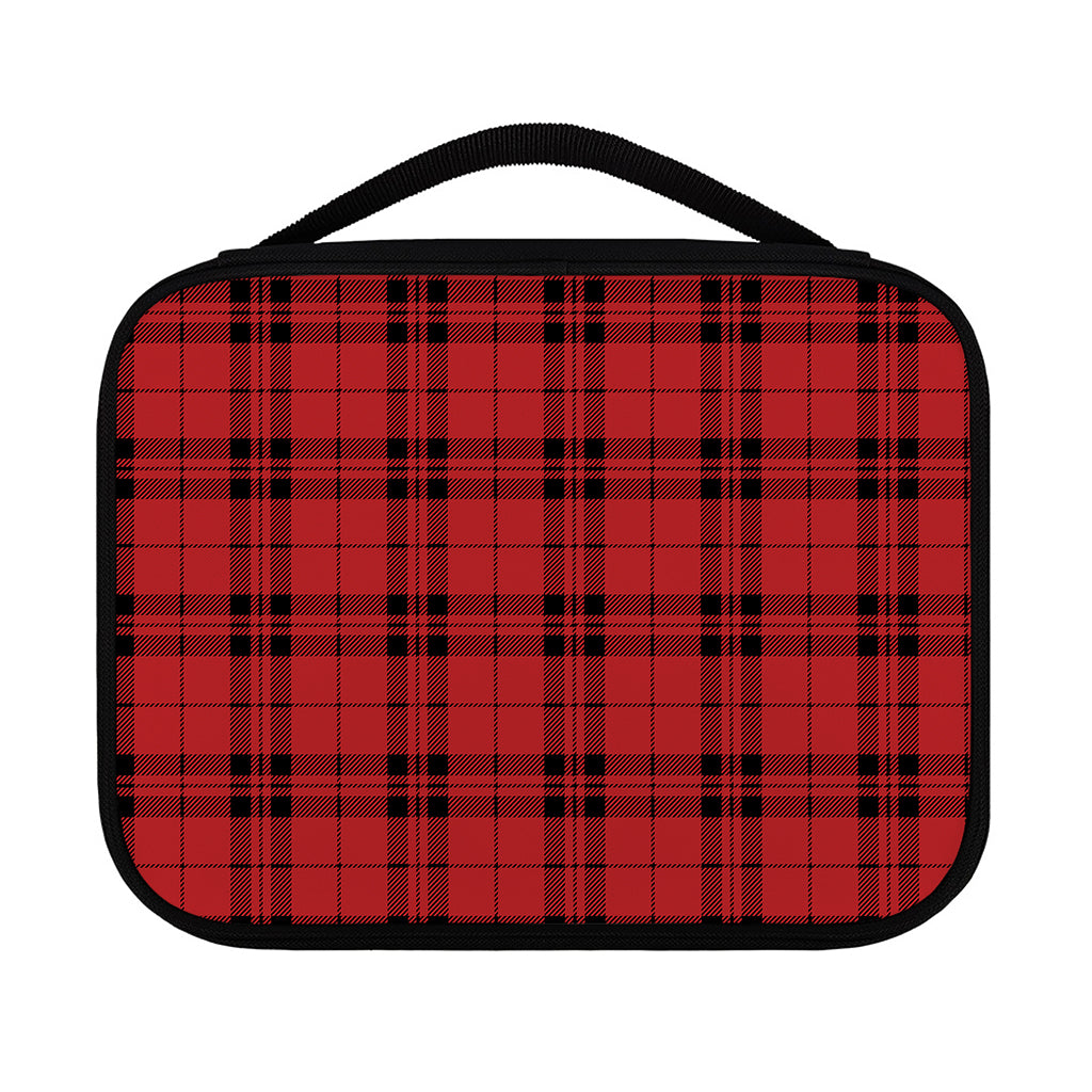 Red And Black Tartan Pattern Print Classic Bible Case