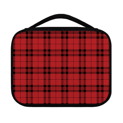 Red And Black Tartan Pattern Print Classic Bible Case