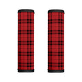 Red And Black Tartan Pattern Print Handle Covers