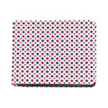 Red And Blue American Star Pattern Print Bifold Wallet