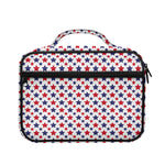 Red And Blue American Star Pattern Print Briefcase Bible Bag