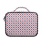Red And Blue American Star Pattern Print Briefcase Bible Bag