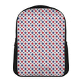 Red And Blue American Star Pattern Print Casual Backpack