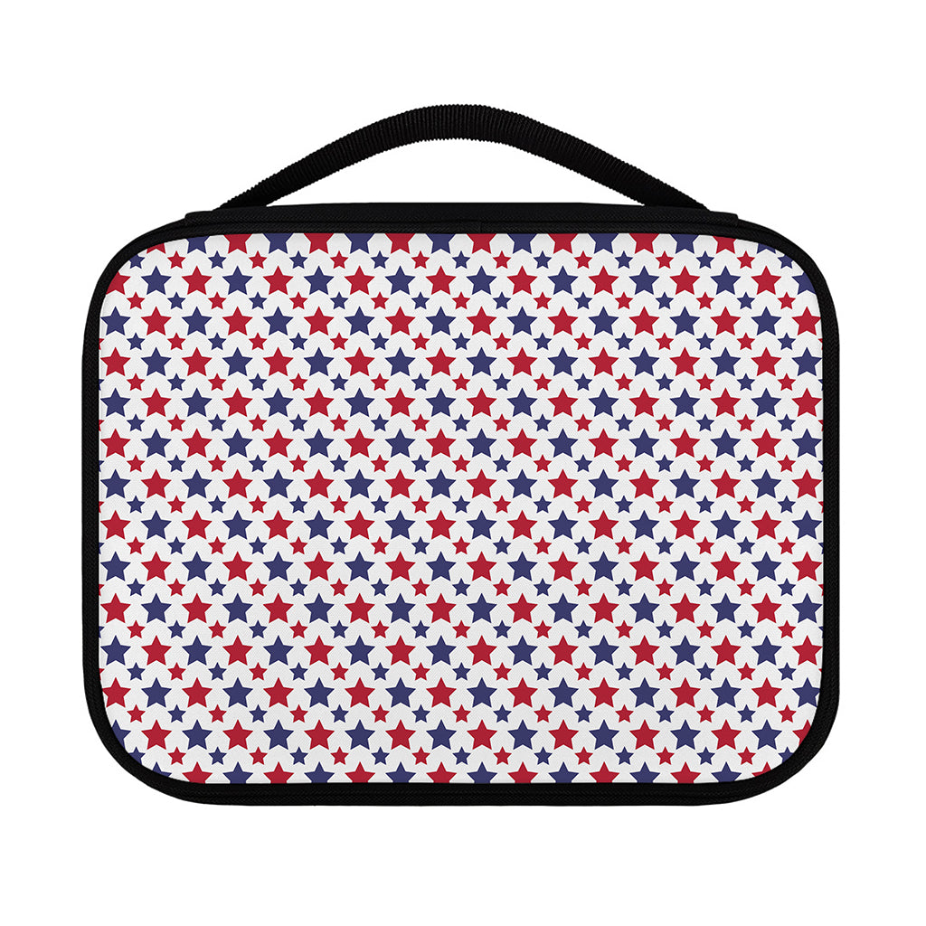 Red And Blue American Star Pattern Print Classic Bible Case