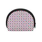 Red And Blue American Star Pattern Print Coin Purse