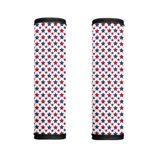 Red And Blue American Star Pattern Print Handle Covers