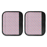 Red And Blue American Star Pattern Print Handle Covers