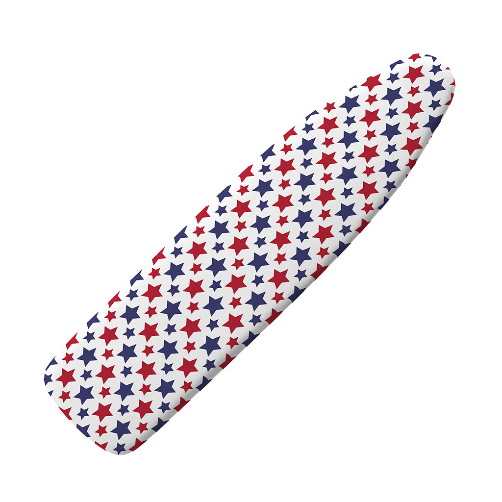 Red And Blue American Star Pattern Print Ironing Board Cover