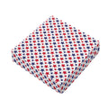 Red And Blue American Star Pattern Print Outdoor Seat Cushion Cover