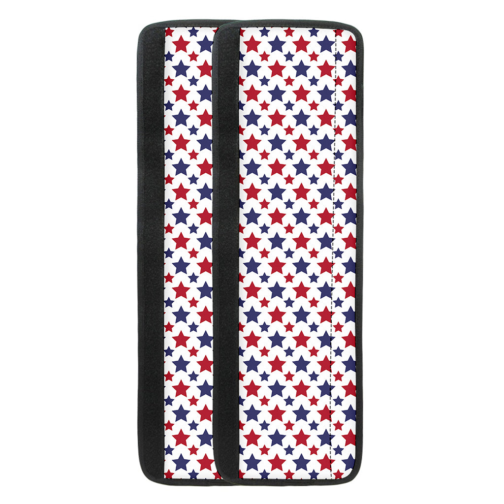 Red And Blue American Star Pattern Print Refrigerator Handle Covers