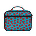 Red And Blue Carnation Pattern Print Briefcase Bible Bag
